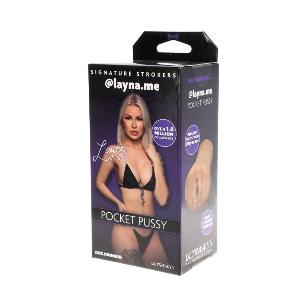 Signature Strokers - Girls of Social Media - @layna.me - ULTRASKYN Pocket Pussy Vanilla - Image 7