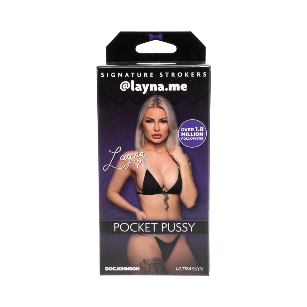 Signature Strokers - Girls of Social Media - @layna.me - ULTRASKYN Pocket Pussy Vanilla - Image 8