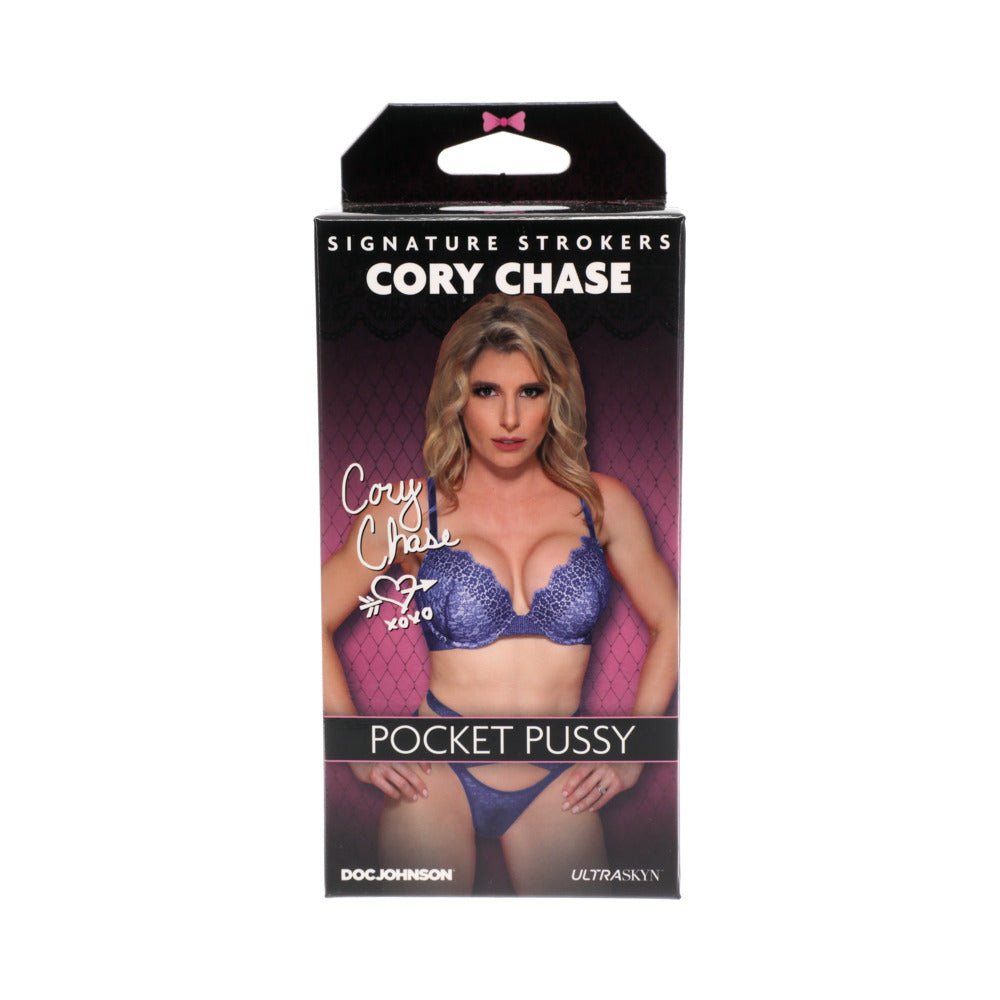 Signature Strokers - Cory Chase ULTRASKYN Pocket Pussy Vanilla - Image 7