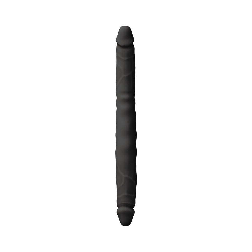 Colours Double Pleasure 12 in. Dual Ended Dildo Black - Image 2