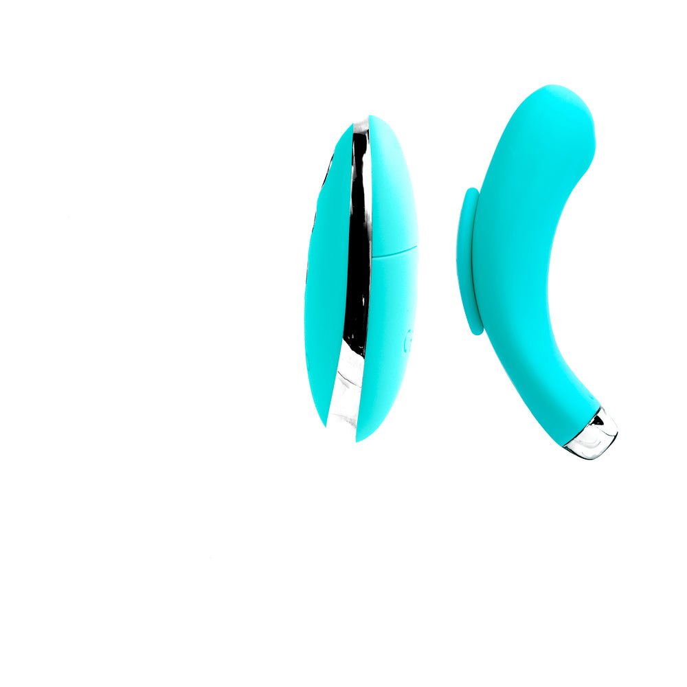 VeDO Niki Rechargeable Panty Vibe Tease Me Turquoise - Image 4