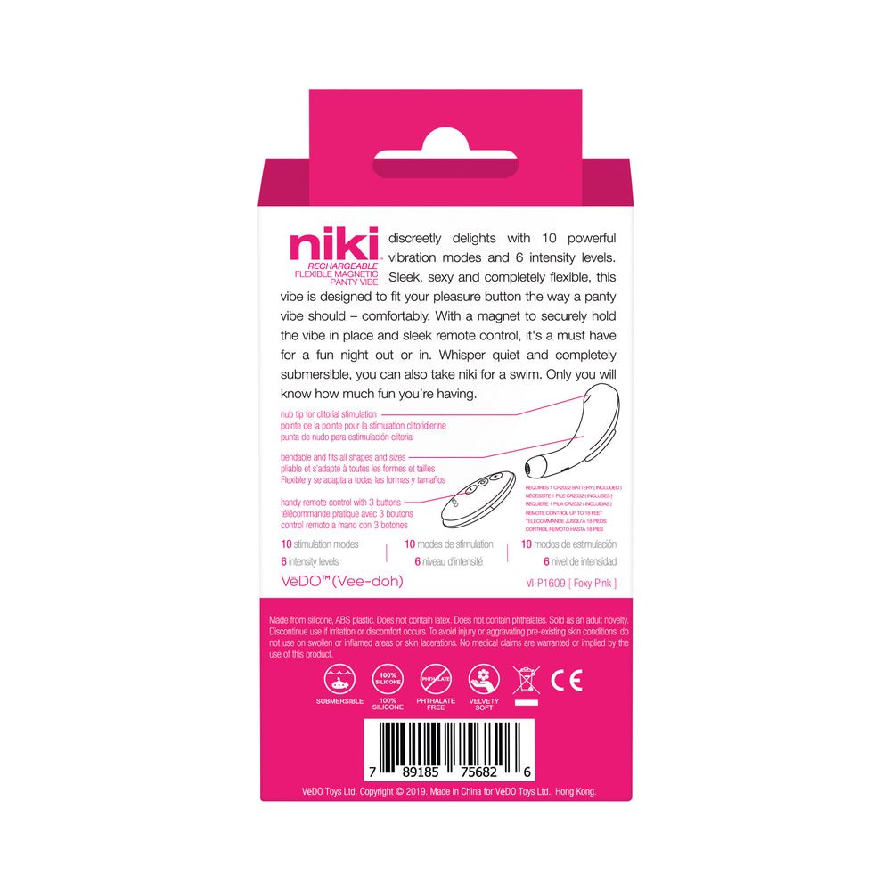 VeDo Niki Rechargeable Panty Vibe Pink - Image 9