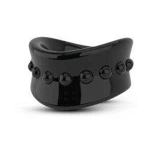 Alternative view of Stay Hard Beef Ball Stretcher 1.5 in. Black