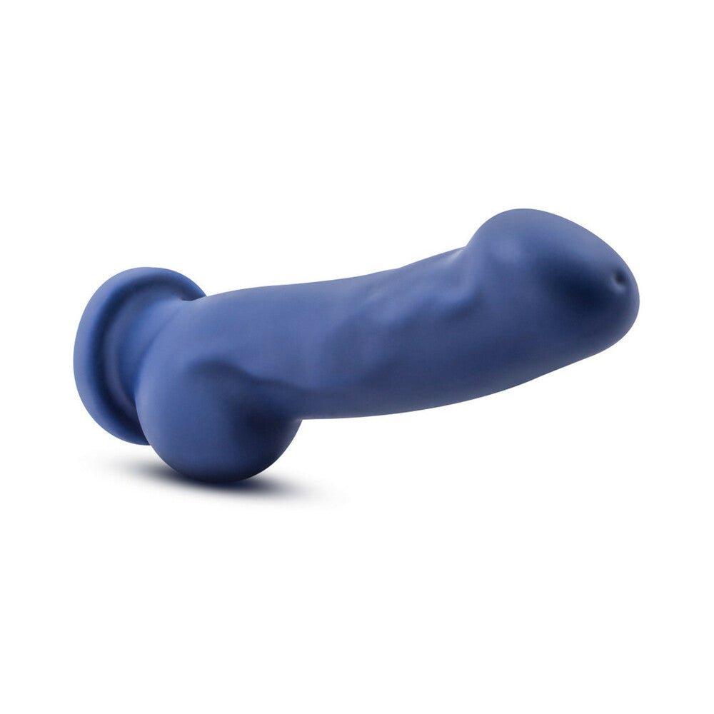 Avant D8 Ergo 7.5 in. Dual Density Silicone Dildo Indigo - Image 3