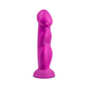 Alternative view of Avant D11 Suko 8 in. Dual Density Silicone Dildo Violet