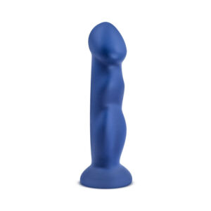 Alternative view of Avant D12 Suko 8 in. Dual Density Silicone Dildo Indigo