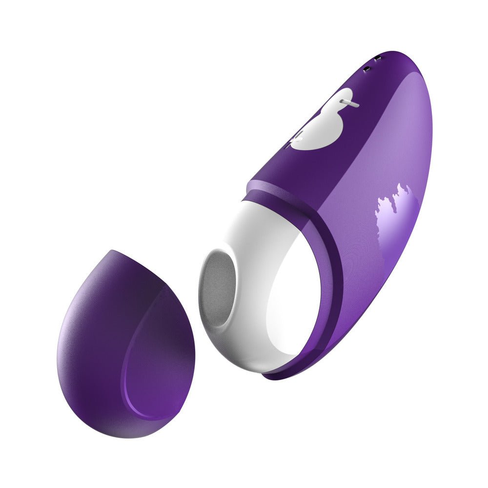 ROMP Free Rechargeable Silicone Pleasure Air Clitoral Vibrator Purple - Image 2