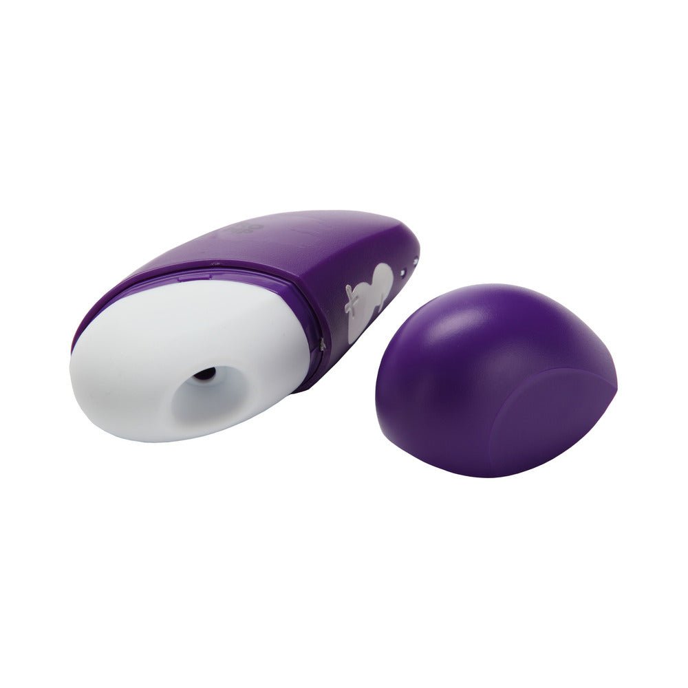 ROMP Free Rechargeable Silicone Pleasure Air Clitoral Vibrator Purple - Image 8