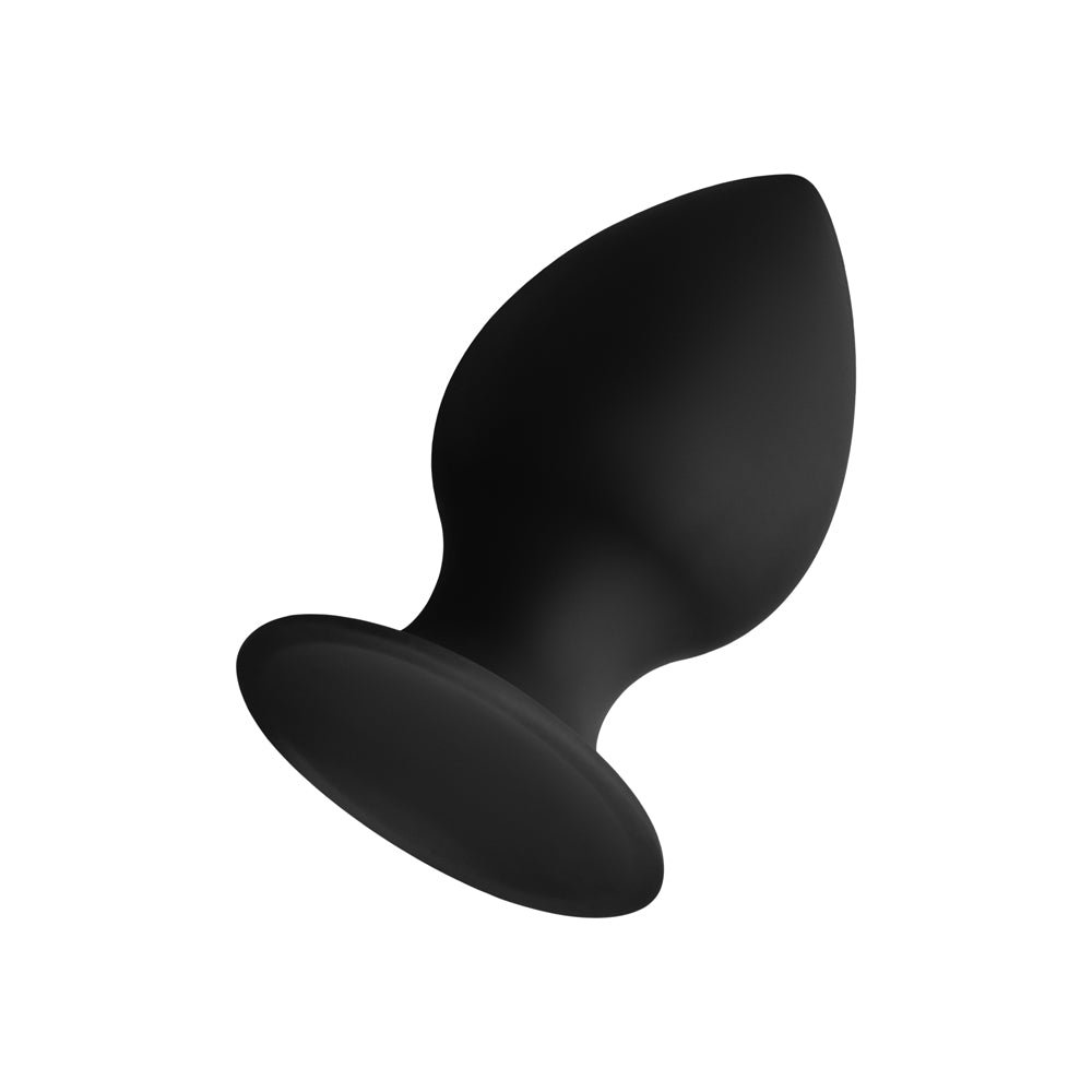 Forto F-98 Cone Silicone Anal Plug Medium Black - Image 3