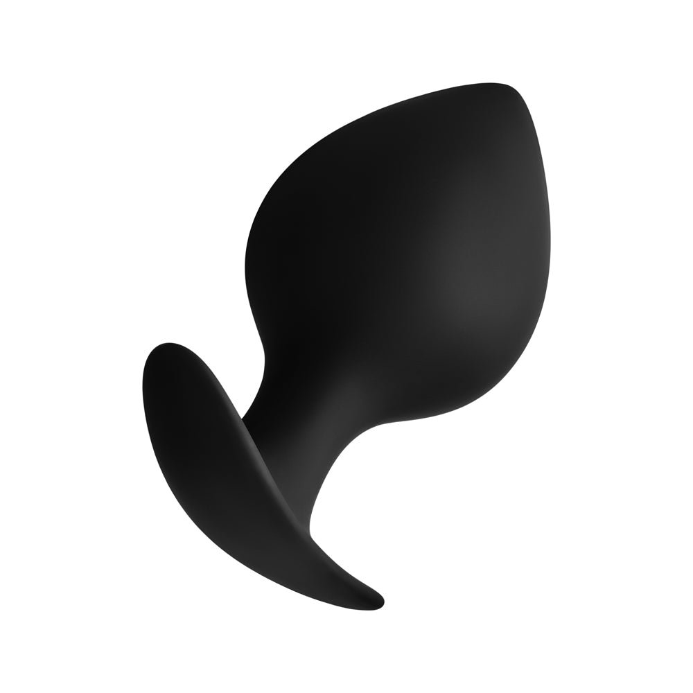 Forto F-63 Rattler Spade Silicone Anal Plug Medium Black - Image 4