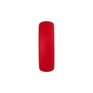 Forto F-64 Wide Liquid Silicone Cockring Small Red - Image 3