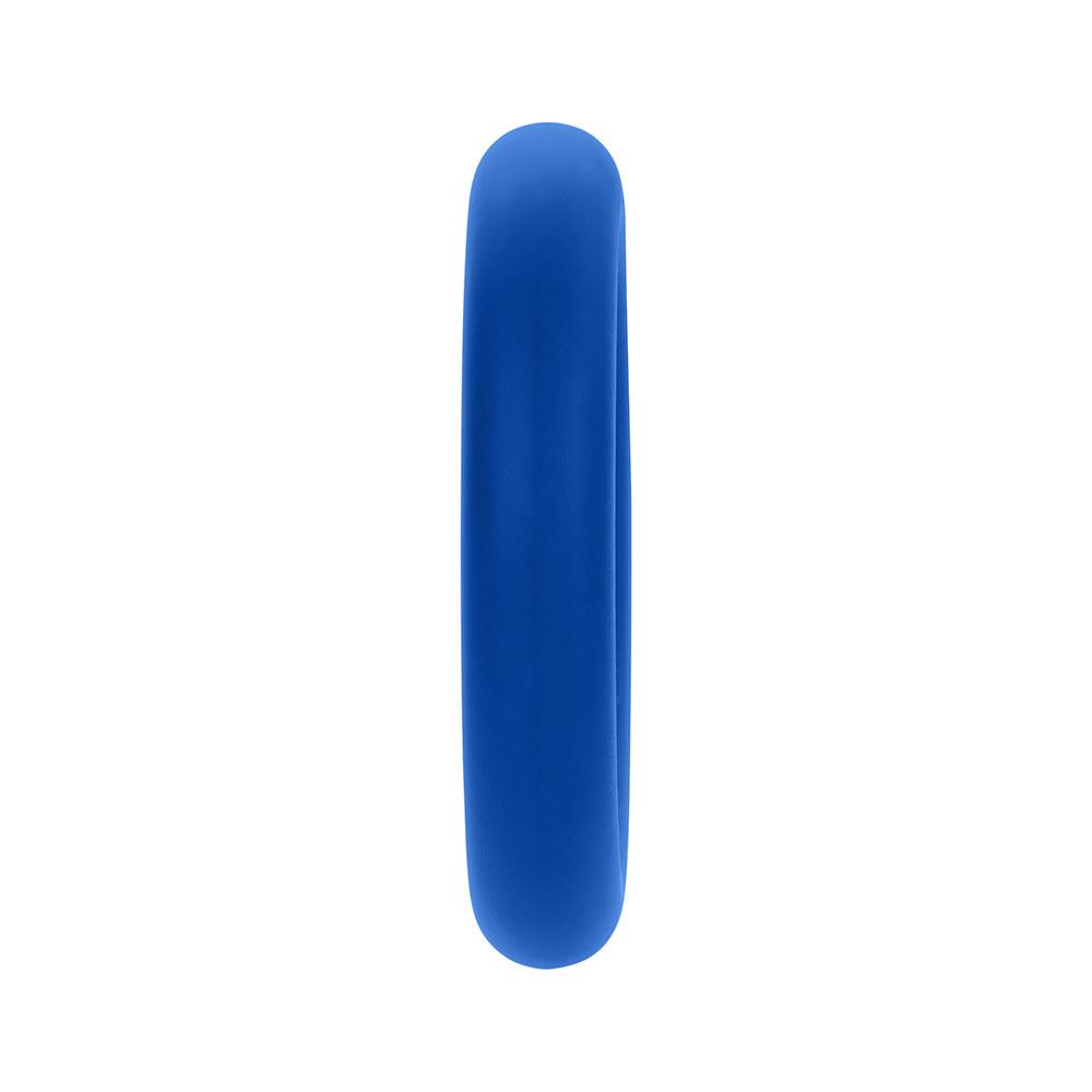 Forto F-61 3-Piece Silicone Cockring Set Blue - Image 10