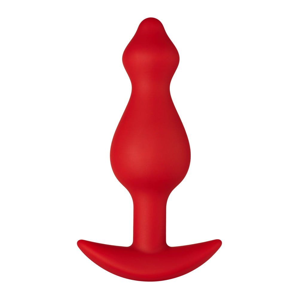 Forto F-78 Pointee Silicone Anal Plug Large Red - Image 2