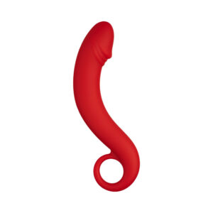 Alternative view of Forto F-19 Silicone Anal Plug Red