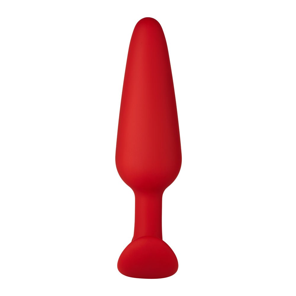 Forto F-31 Silicone Anal Plug Large Red - Image 3