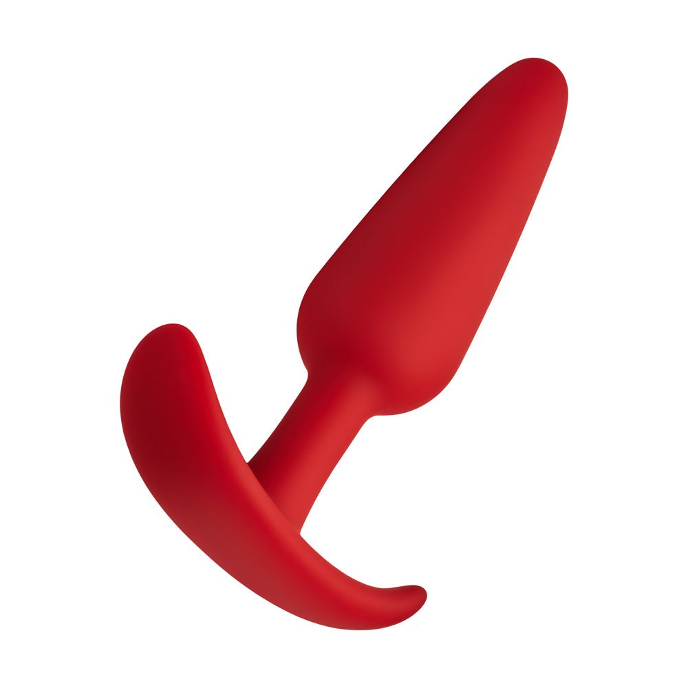 Forto F-31 Silicone Anal Plug Large Red - Image 4