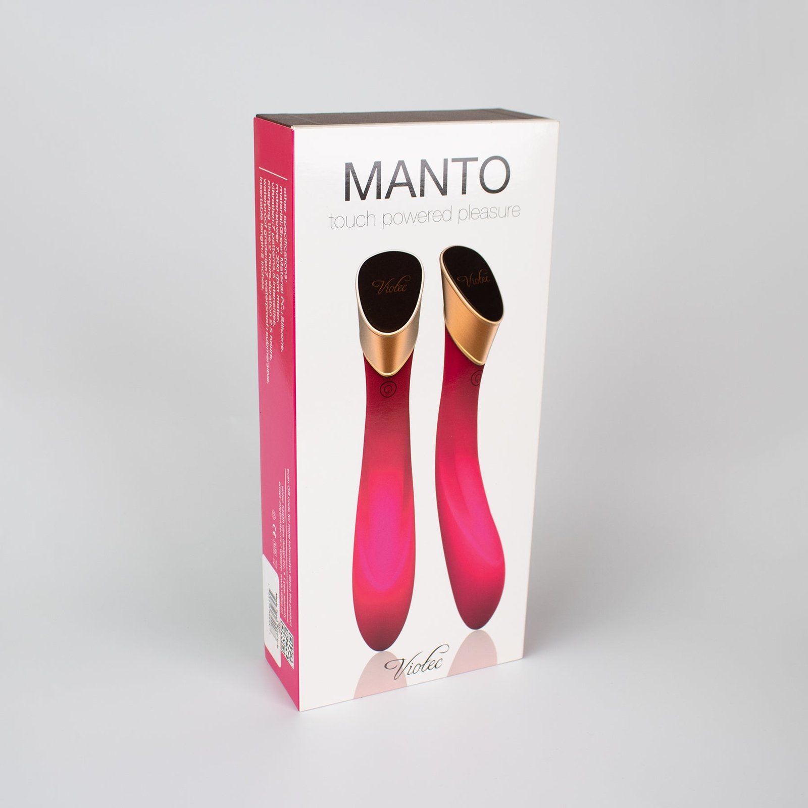 Manto Touch Panel G-Spot Vibrator Fuchsia - Image 4