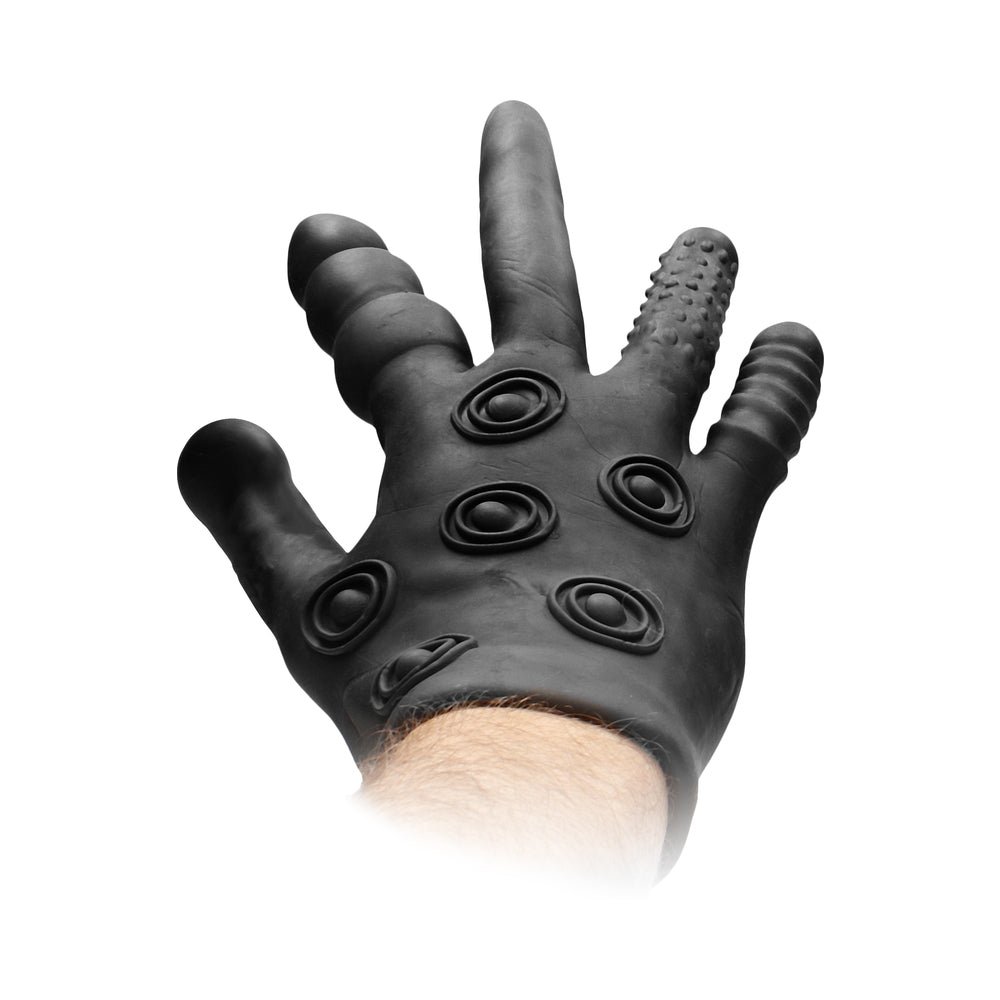 Fist It Silicone Stimulation Glove Black - Image 3