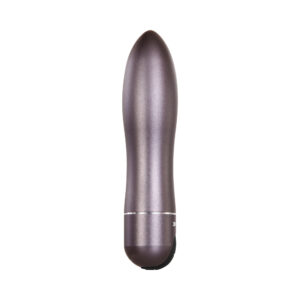 Evolved Travel-Gasm Rechargeable Metal Bullet Vibrator With Carrying Case Gunmetal - Image 5