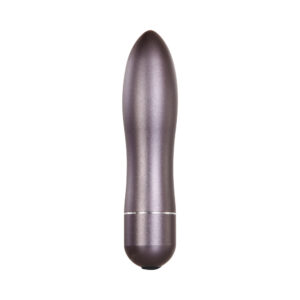 Evolved Travel-Gasm Rechargeable Metal Bullet Vibrator With Carrying Case Gunmetal - Image 6