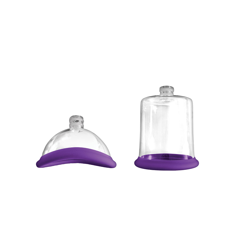 INYA Pump N Vibe Rechargeable Dual-Ended Vibrator & Pump Set Purple - Image 4
