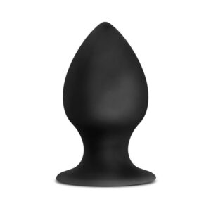 Alternative view of Anal Adventures Platinum Silicone Anal Stout Plug Large Black