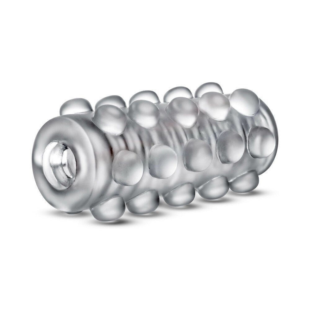 M for Men Soft + Wet Reversible Orb Glow in the Dark Self-Lubricating Stroker Frosted - Image 3