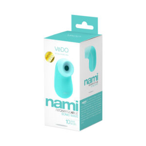 Vedo Nami Rechargeable Sonic Vibe Tease Me Turquoise - Image 5