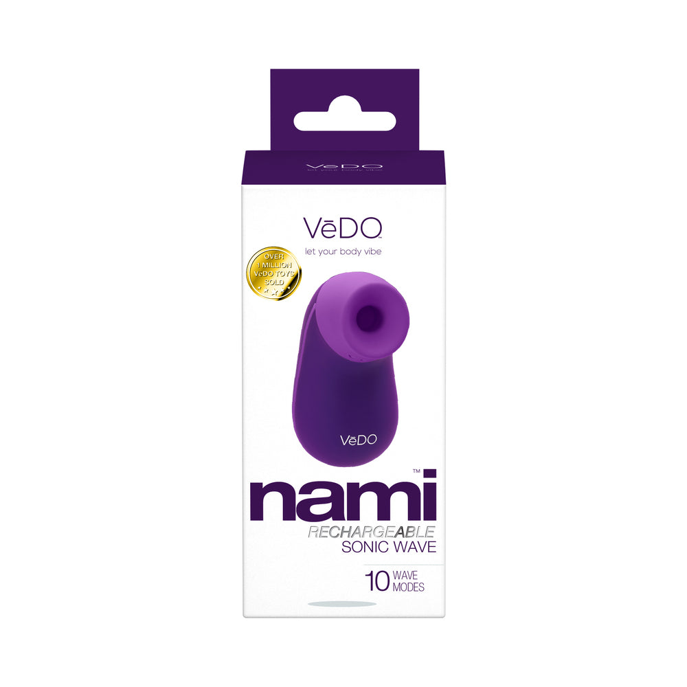Vedo Nami Rechargeable Sonic Vibe Deep Purple - Image 6