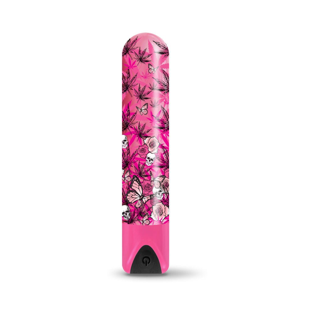 Prints Charming Buzzed Rechargeable Bullet - Blazing Beauty - Pink - Image 2