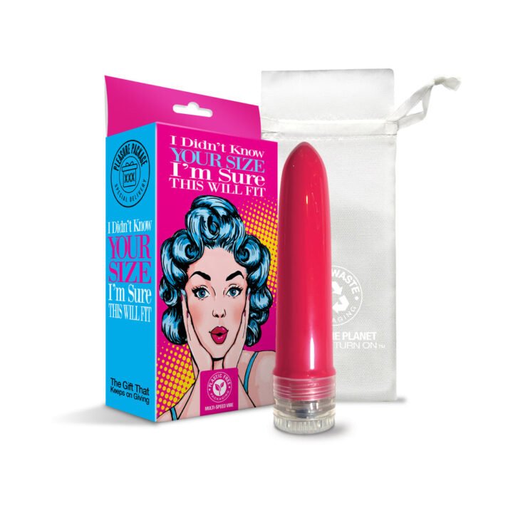 Pleasure Package I Didn''t Know Your Size - 4" Multi-Speed Vibe