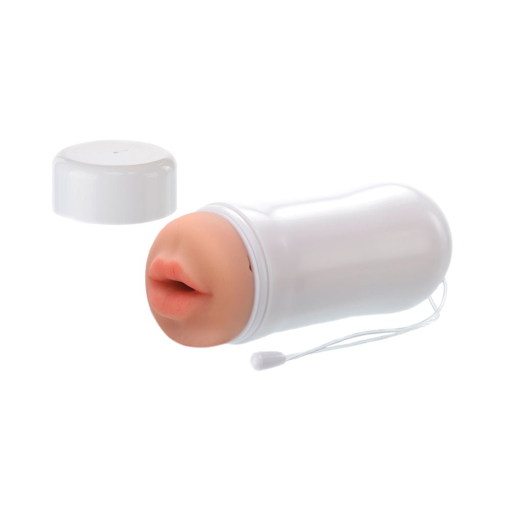 Happy Ending Self-Lubricating Shower Stroker - Mouth - Image 3