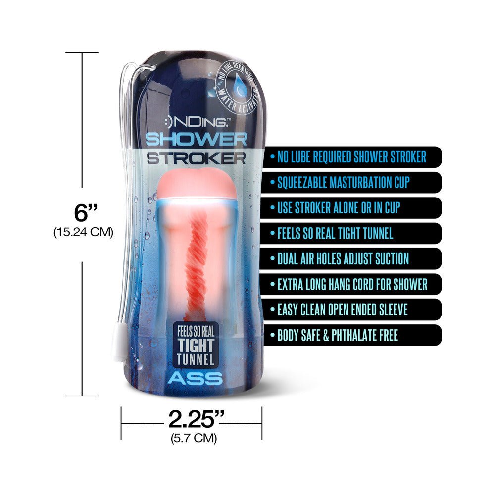 Happy Ending Self-Lubricating Shower Stroker - Ass - Image 4
