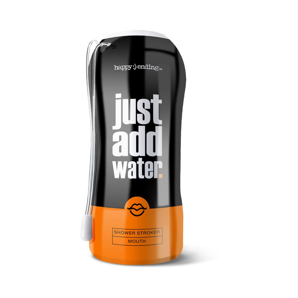 Happy Ending Just Add Water Self-Lubricating Shower Stroker - Mouth - Image 5