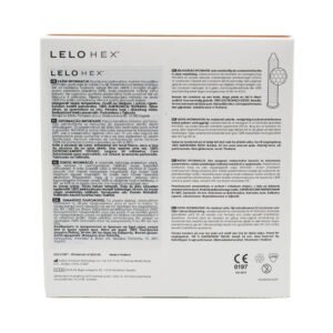 LELO HEX Original Lubricated Latex Condoms 36-Pack - Image 3