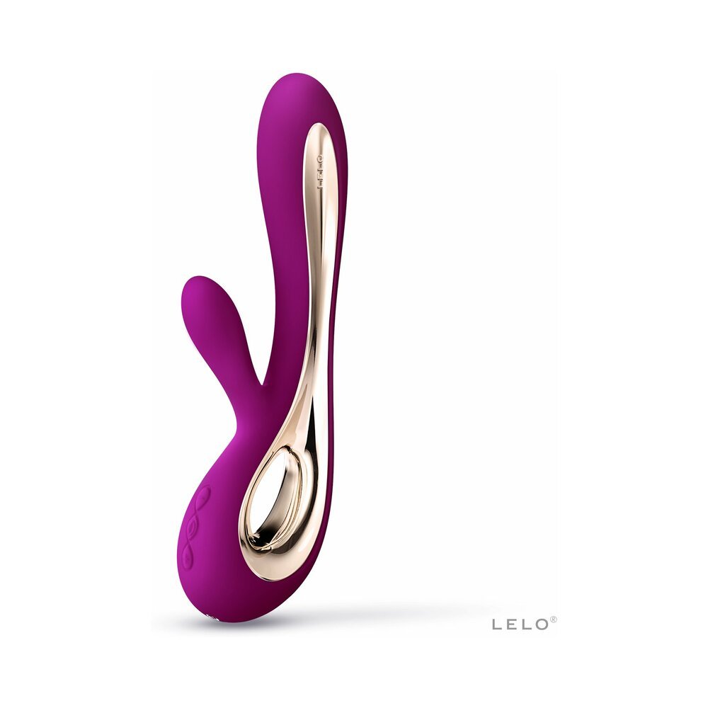 LELO SORAYA 2 Rechargeable Rabbit Vibrator Deep Rose - Image 2