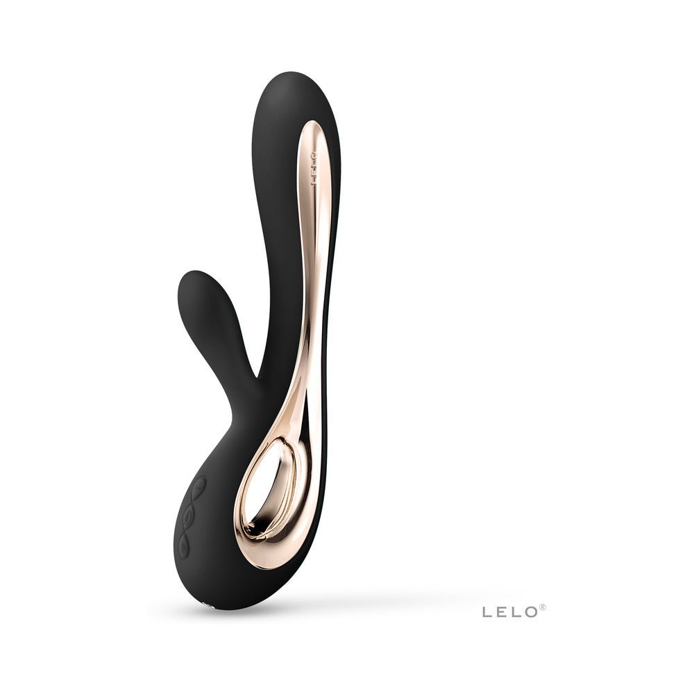 LELO SORAYA 2 Rechargeable Rabbit Vibrator Black - Image 2