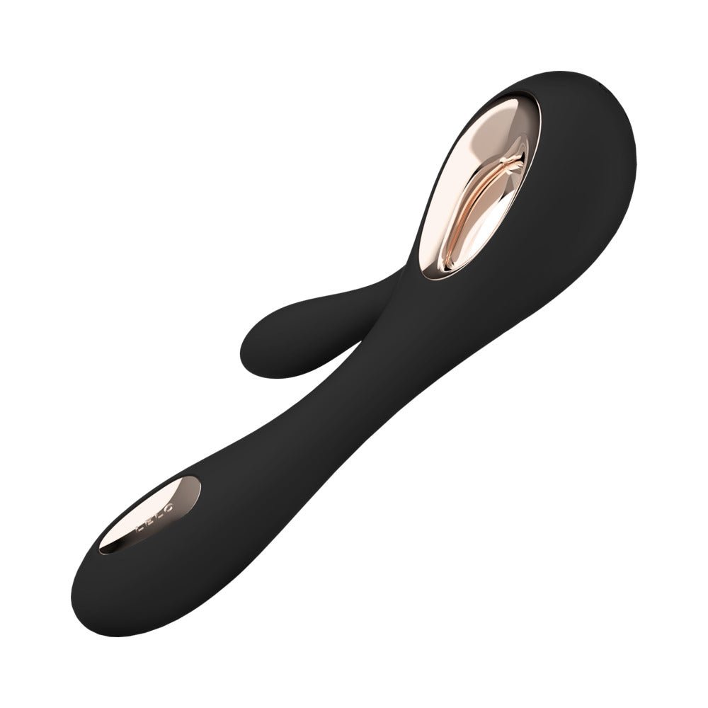 LELO SORAYA WAVE Rechargeable Rabbit Vibrator Black - Image 6