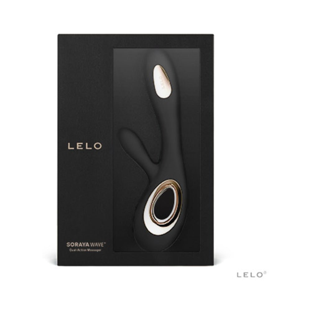 LELO SORAYA WAVE Rechargeable Rabbit Vibrator Black - Image 7