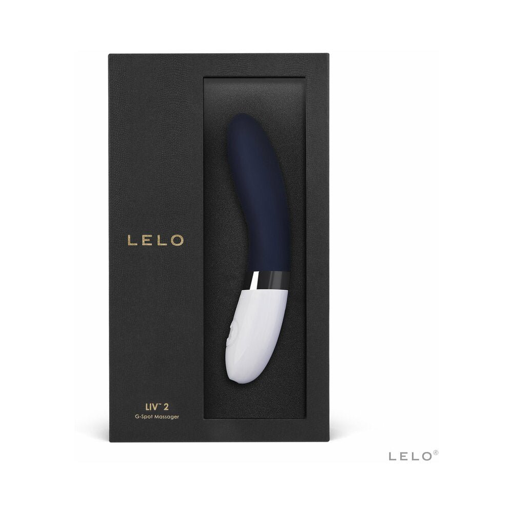 LELO LIV 2 Rechargeable G-Spot Vibrator Blue - Image 3