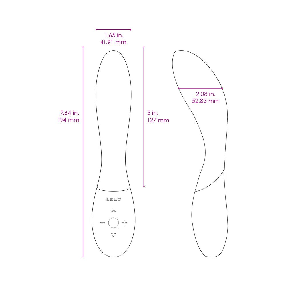 LELO MONA WAVE Rechargeable G-Spot Vibrator Deep Rose - Image 9