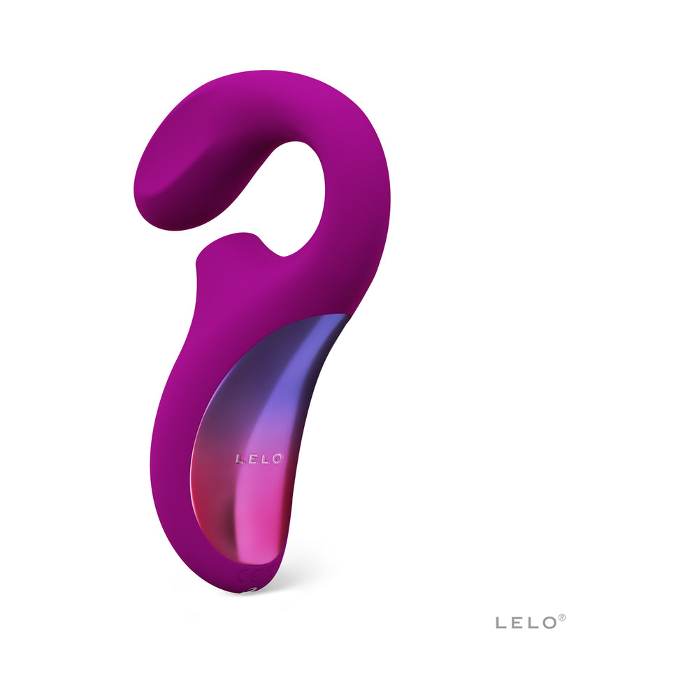 LELO ENIGMA Suction Dual Stimulator Deep Rose - Image 2