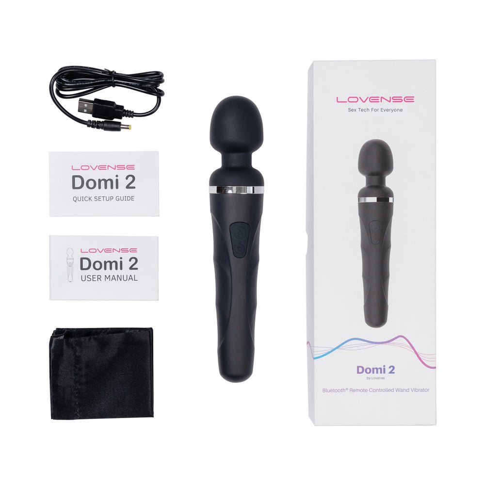 Lovense Domi 2 Bluetooth Programmable Wand Vibrator - Image 5