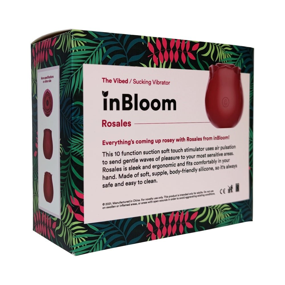 inBloom Rosales Sucking Vibrator - Image 3