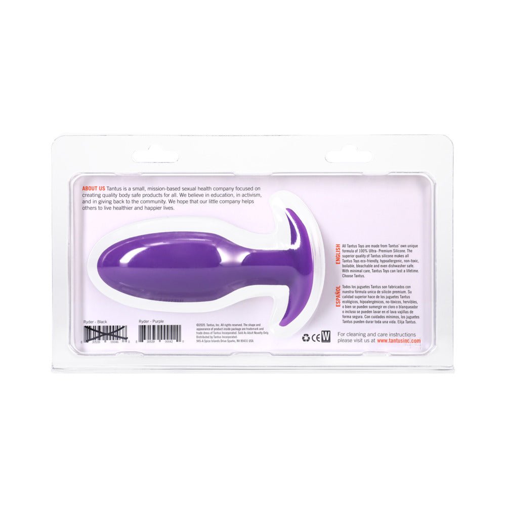 Tantus Ryder Anal Plug Lilac - Image 4