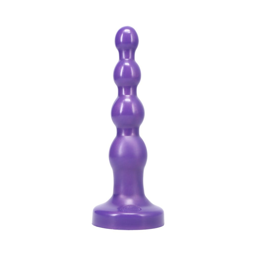 Tantus Ripple Large Beaded Anal Plug Amethyst - Image 2