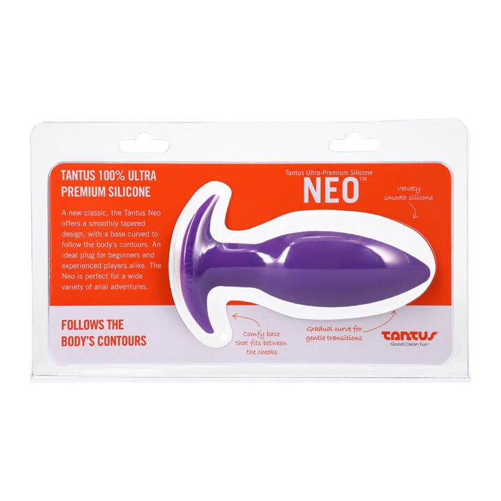 Tantus Neo Anal Plug Lilac (Clamshell)