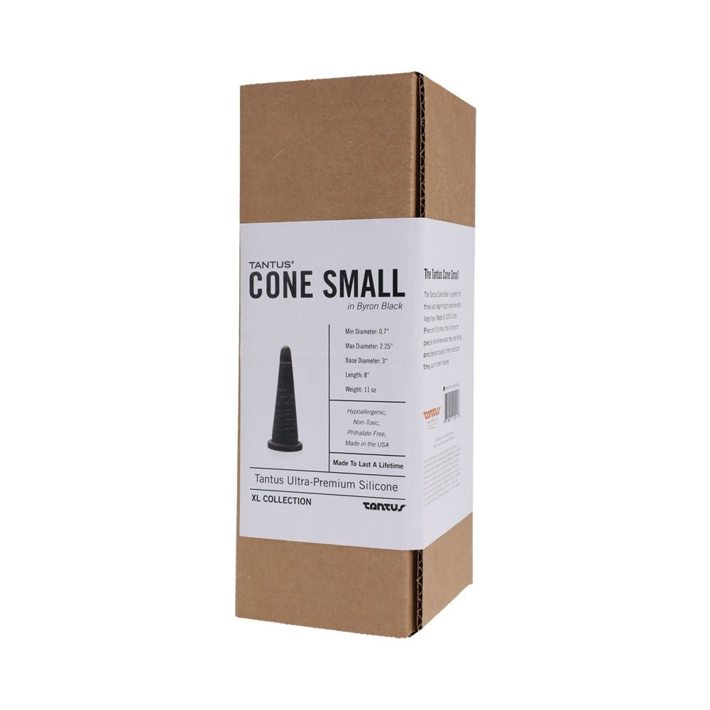 Tantus Cone Small Dildo Onyx (Box) - Image 3