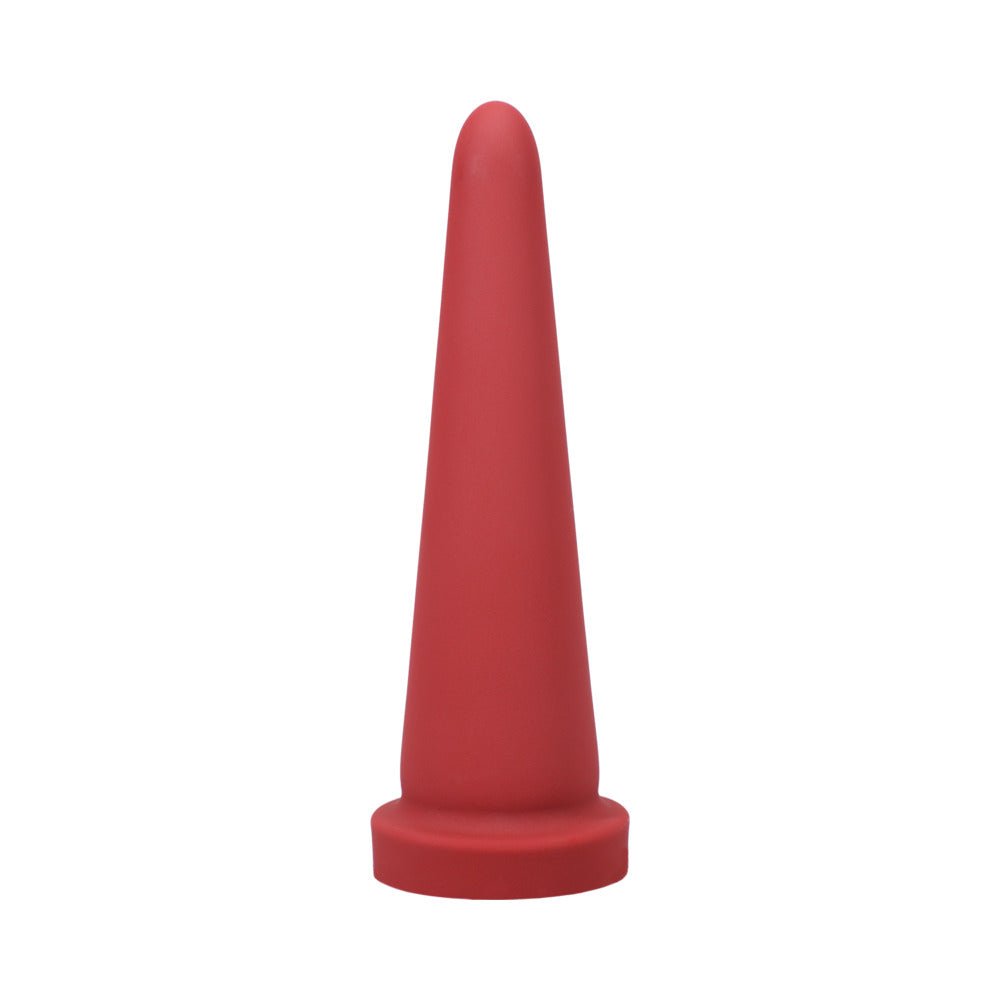 Tantus Cone Small Dildo Ruby (Box) - Image 2