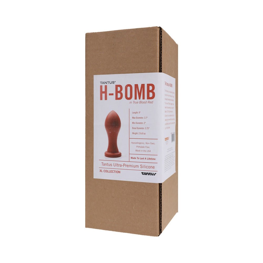 Tantus H-Bomb Dildo Ruby (Box) - Image 3